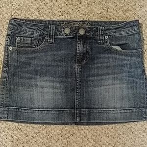 American Eagle Jean Denim Skirt
